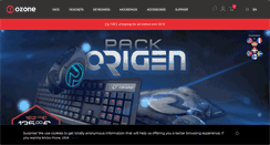 Desktop Screenshot of ozonegaming.com